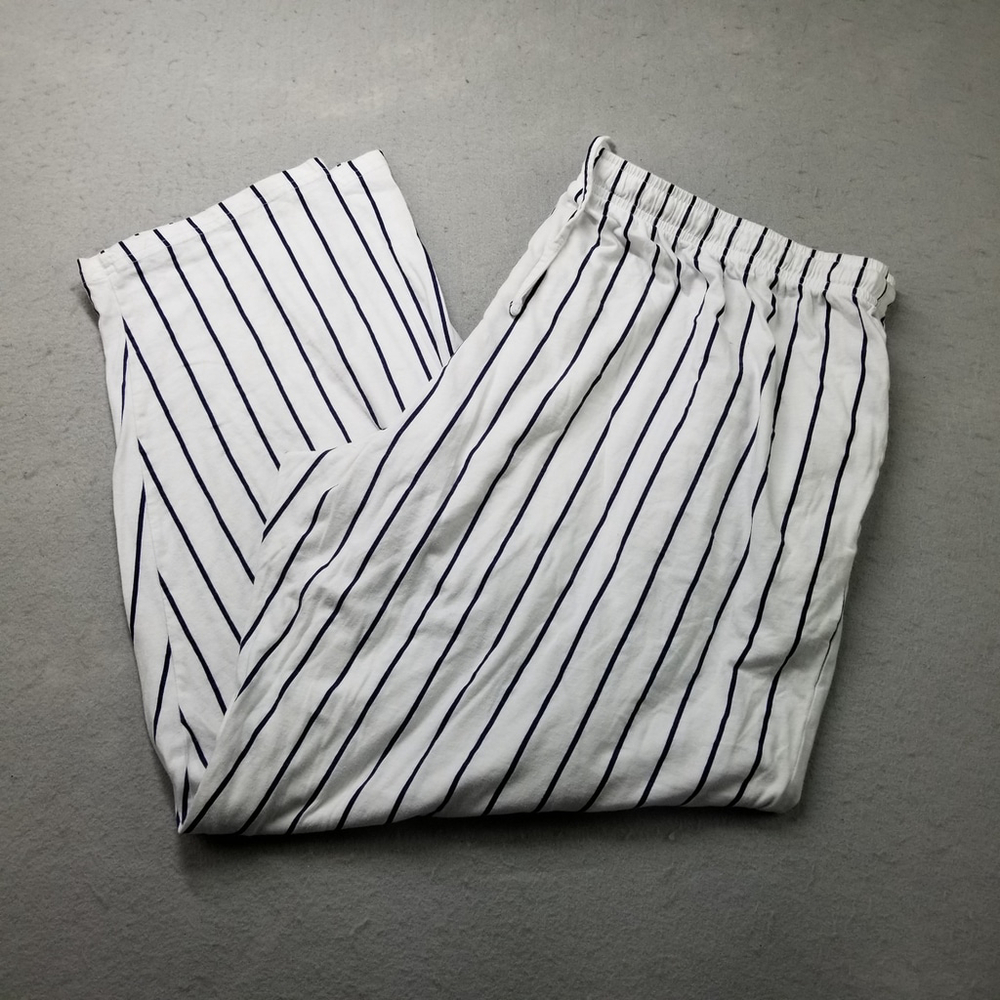Houston Astros Sleep Pants Size 3XL White Pinstripe Sleepwear MLB Baseball